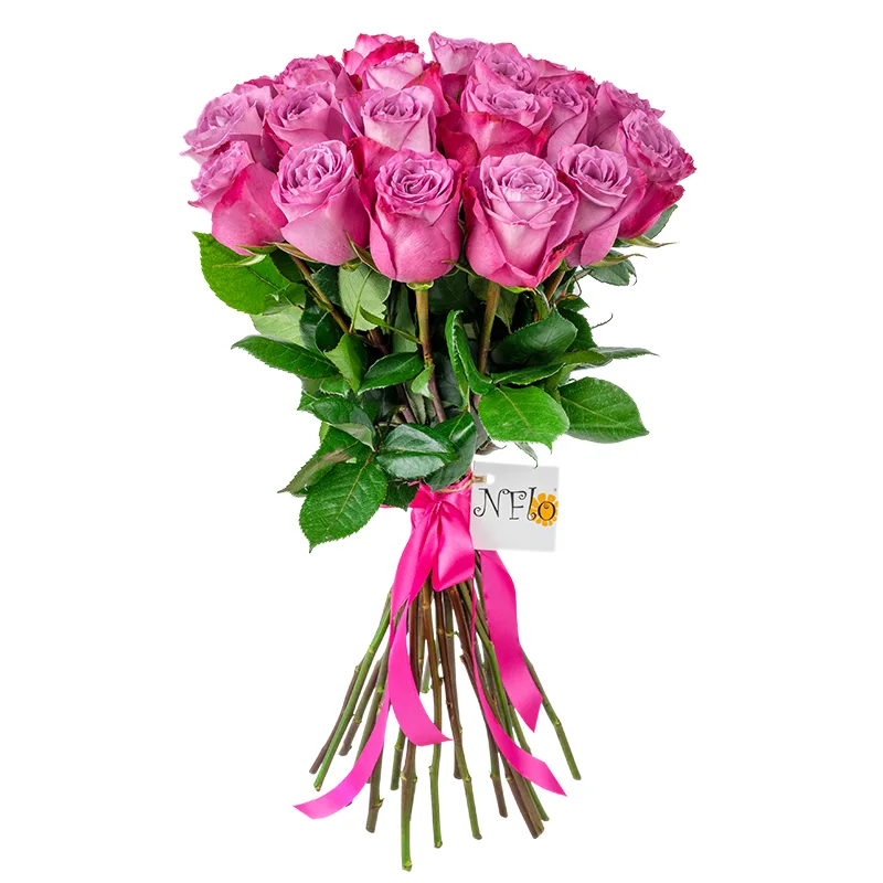 Букет из 25 фиолетовых роз Муди Блюз (01207)