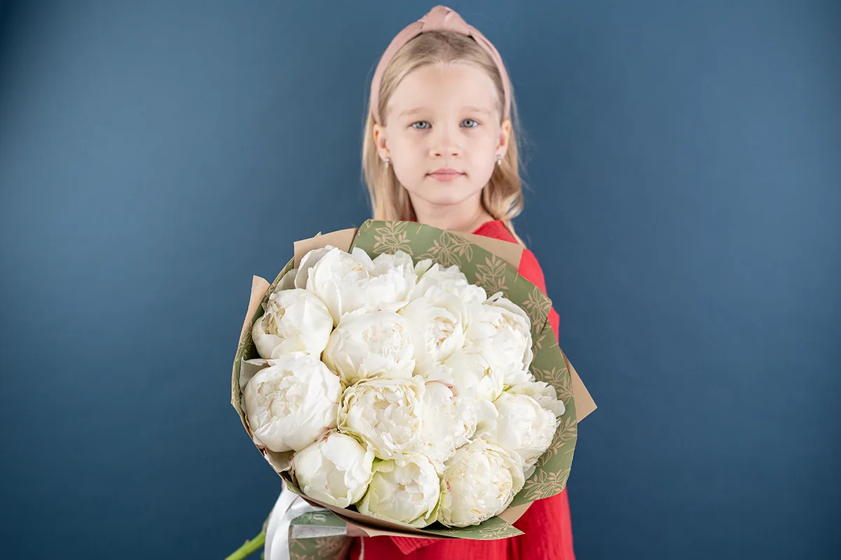 Пионы Ivory Victory (Айвори Виктори)