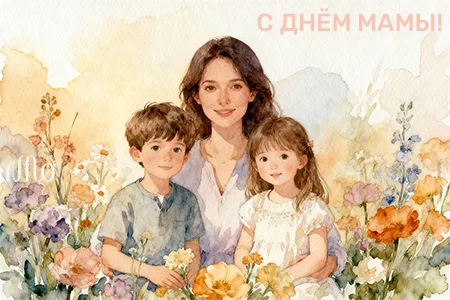 Поздравляем с Днём Мамы!