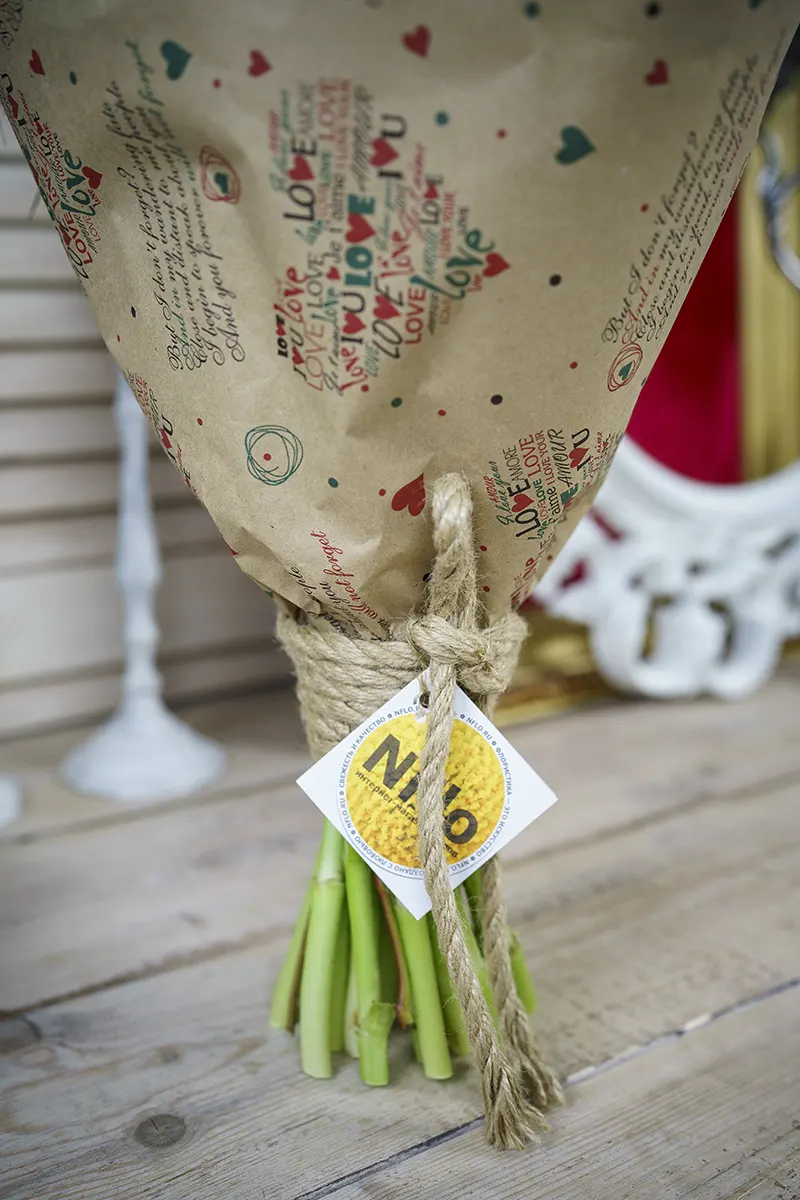 Букет из 25 желтых махровых тюльпанов Йелоу Помпонет (00749)
