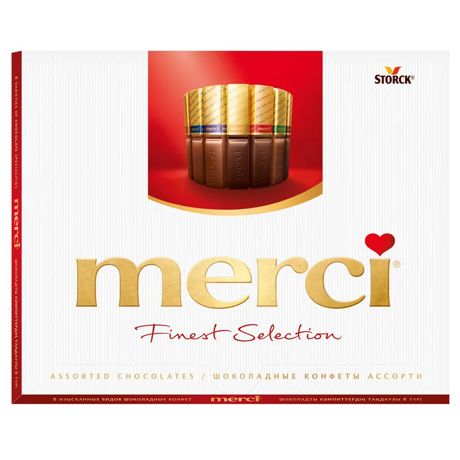 Конфеты MERCI Finest selection 150г (02843)