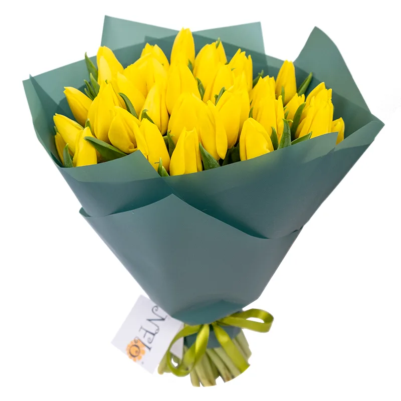 Букет из 49 желтых тюльпанов (01928)