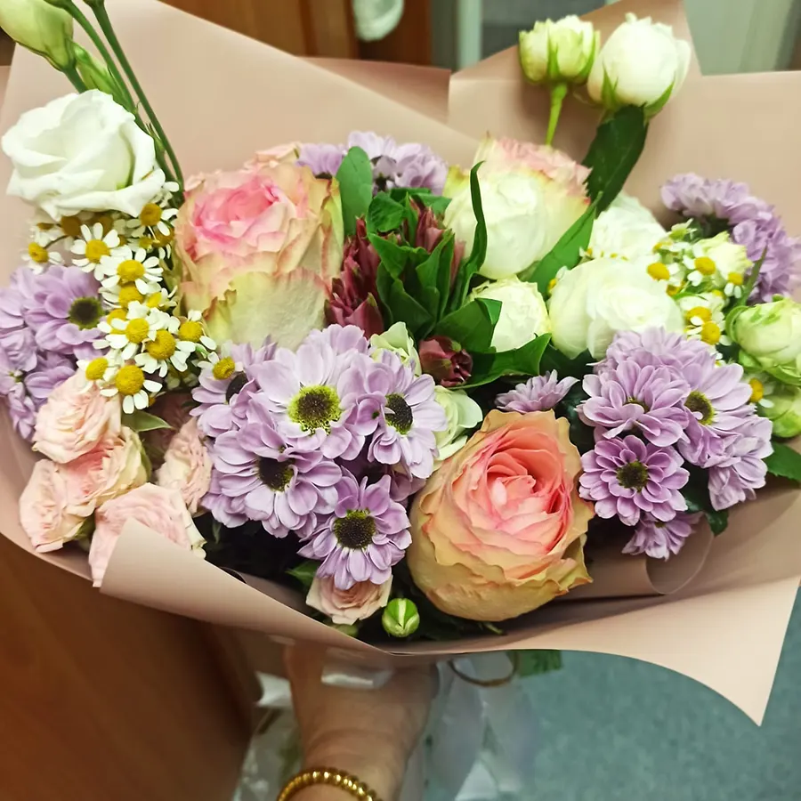 Отзыв №813 от Светлана (фотография букета)