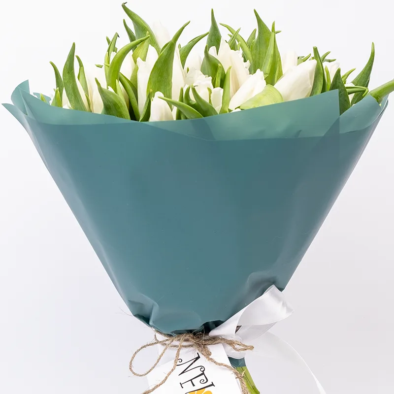 Букет из 43 белых тюльпанов (01899)