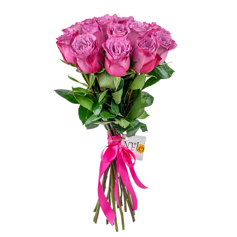 Букет из 15 фиолетовых роз Муди Блюз (01212)