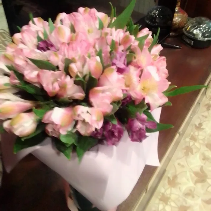 Отзыв №663 от Елена (фотография букета)