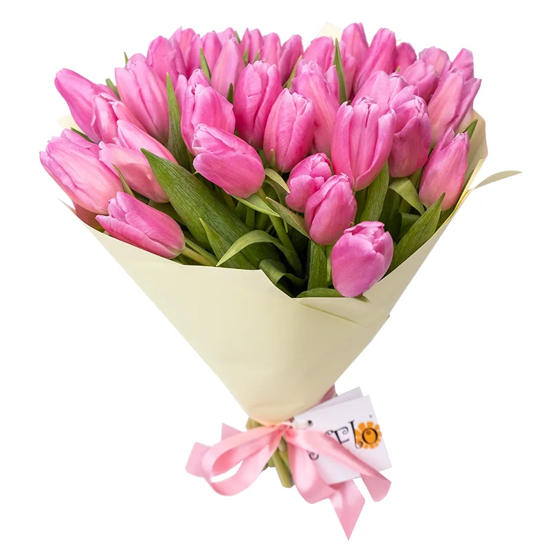 Букет из 49 розовых тюльпанов (01944)