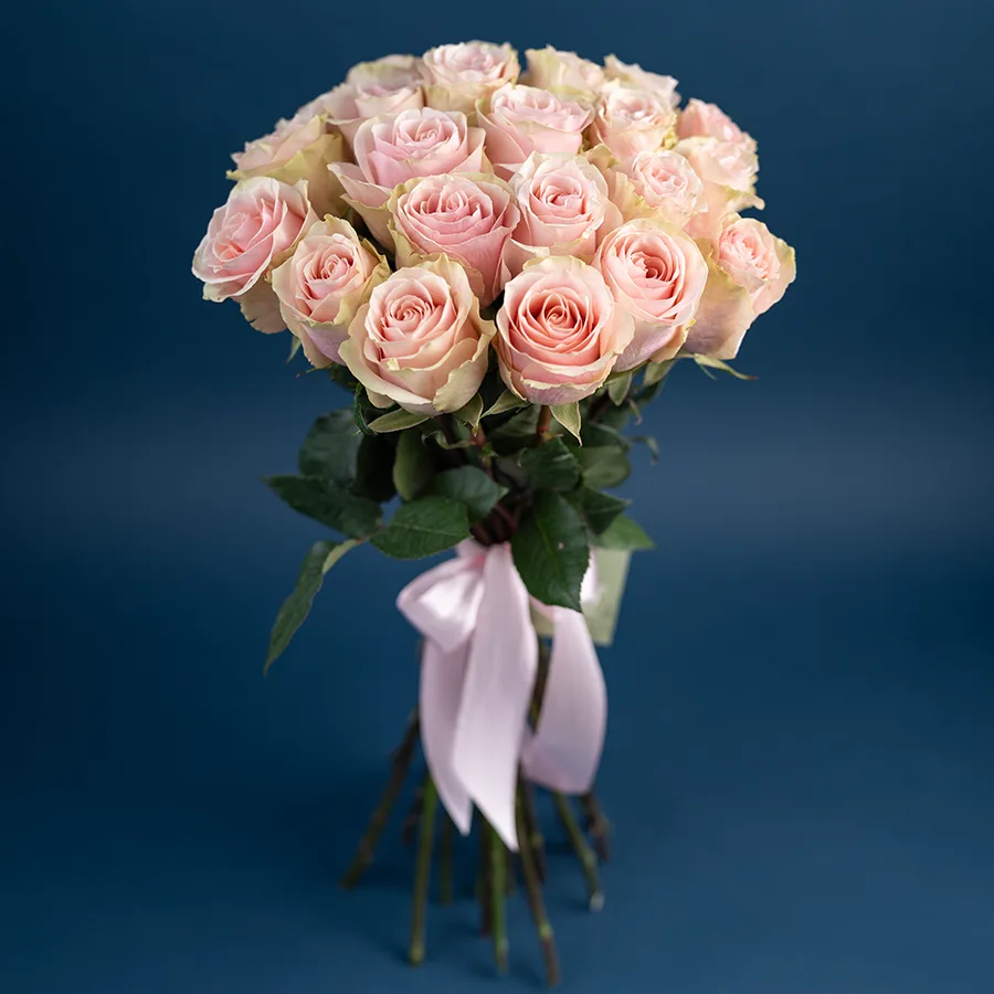 Букет из 23 светло-розовых роз Фрутетто (02132)