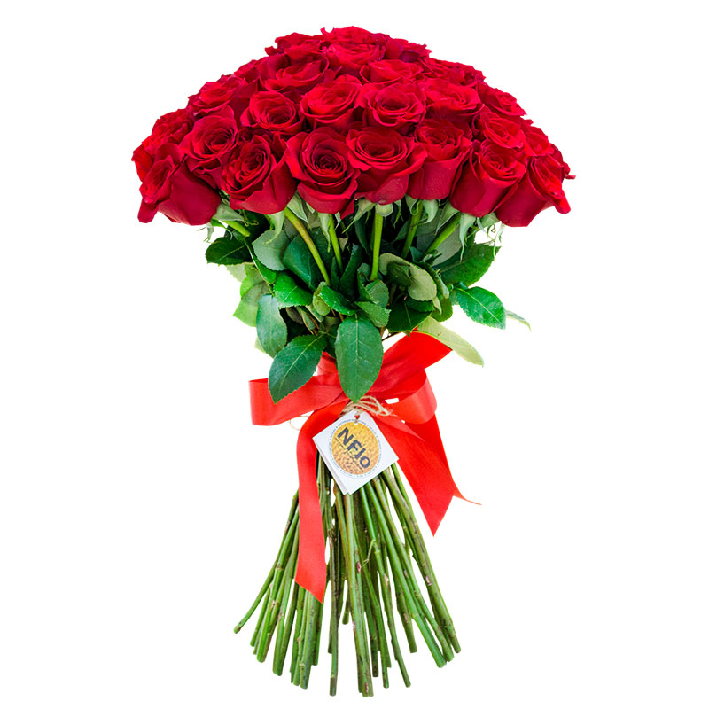 Букет из 51 красной розы (00393)